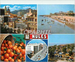 Postcard Modern Nules (Castellon) Various Aspects