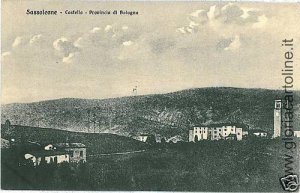 Vintage postcard: BOLOGNA: SASOLEONE-