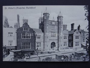 Surrey GUILDFORDSt Abbot's Hospital c1905 Old Postcard by Valentine