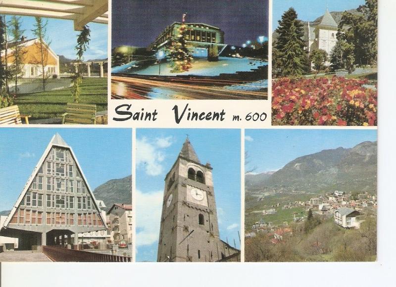 Postal 033863 : Saint Vincent. Stazione climatica e di Villeggiatura