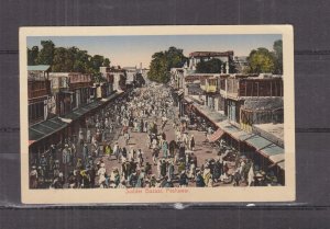 PAKISTAN, PESHAWAR, SUDDER BAZAAR, c1910 ppc., unused, slight stains.