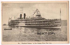 Steamer Hendrick Hudson, Hudson River NY