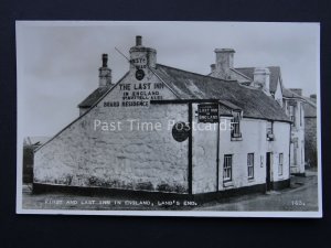 Cornwall THE FIRST & LAST INN IN ENGLAND Lands End - Old RP Postcard