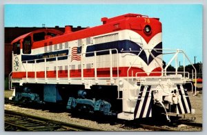 Railroad Locomotive Postcard - South Buffalo 76