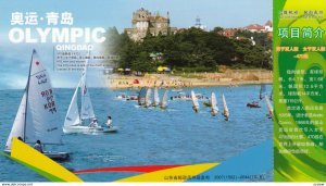 Olympic Games , QINGDAO , China ; Sail Boat Racing