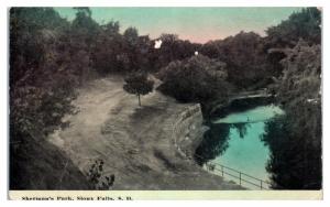 Early 1900s Sherman's Park, Sioux Falls, SD Postcard