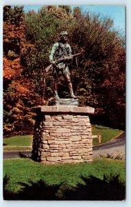 LOUISVILLE, KY Kentucky ~ DANIEL BOONE Statue CHEROKEE PARK 1971 Postcard