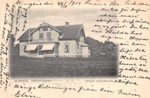 Alingsas Sweden Prastgarden Vintage Postcard AA108709