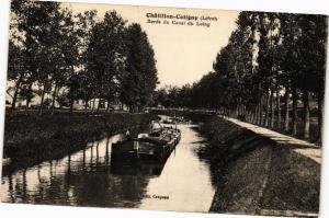 CPA CHATILLON-COLIGNY-Bords du Canal du LOING (264594)