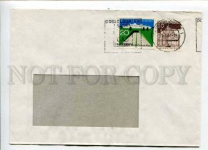 421772 GERMANY 1971 year Dusseldorf Fair ADVERTISING real posted COVER