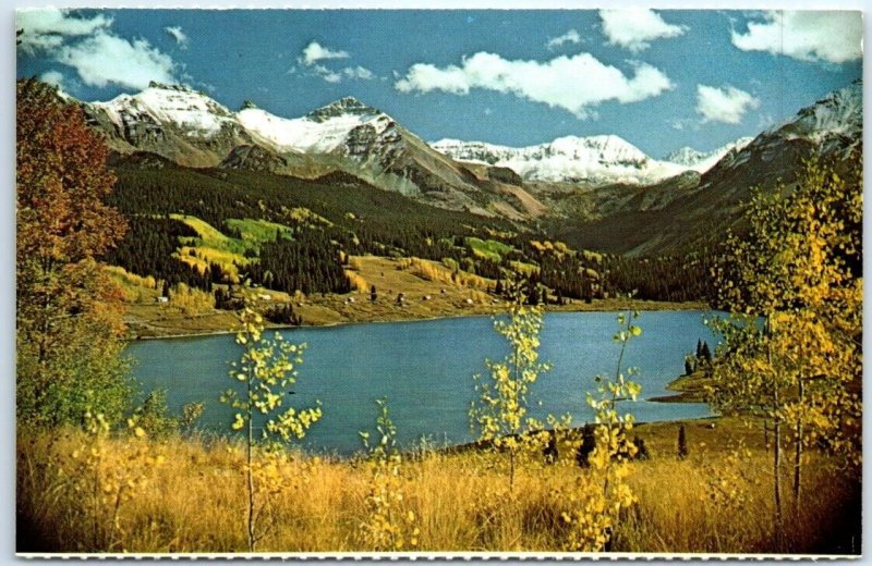 Postcard - Trout Lake and the San Juan Range - Colorado