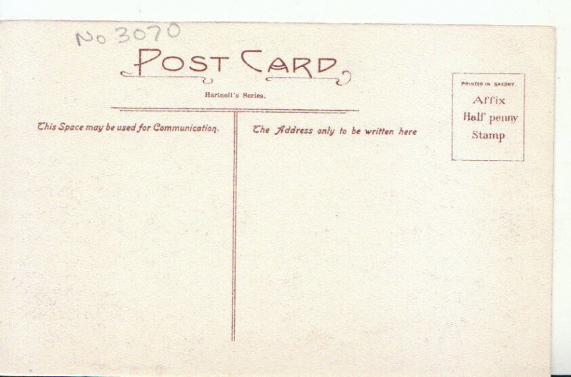 Cornwall Postcard - Trerice Manor House - Minstral Gallery - Ref 18191A