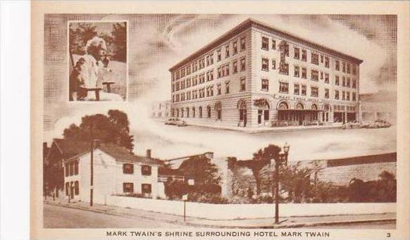 Missouri Hannibal Mark Twain Hotel &  Shrine