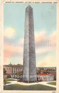 Bunker Hill Monument - Charlestown, Massachusetts MA  