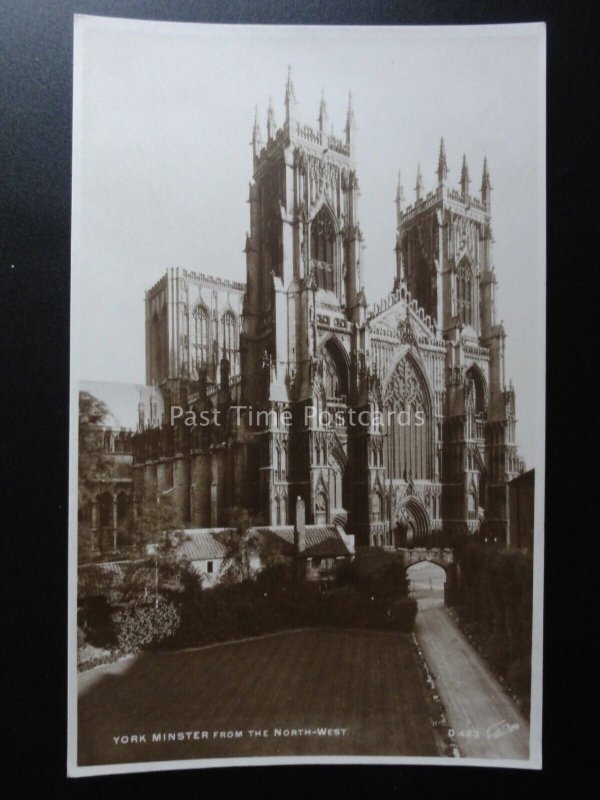 Yorkshire YORK MINSTER Collection x 7 - Old RP Postcard by Walter Scott