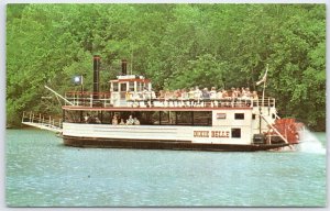 Dixie Belle Paddlewheel Boat Fort Boonesborough State Park Kentucky Postcard