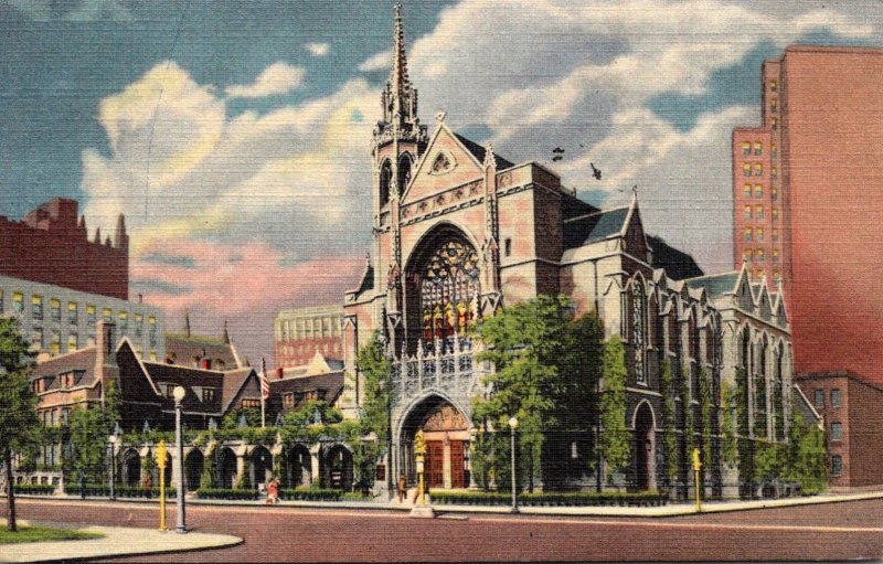 Illinois Chicago The Fourth Presbyterian Church 1951 Curteich