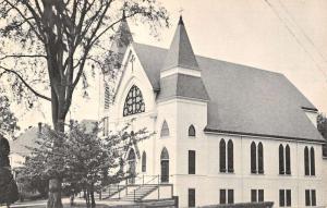 Milford New Hampshire Saint Patricks Church Street View Antique Postcard K70674