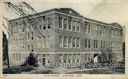 High School in Kosciusko, Mississippi