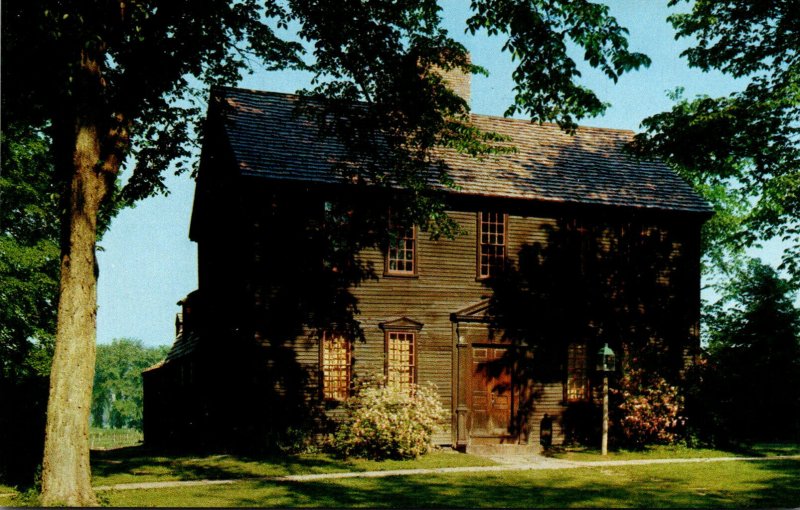 Massachusetts Deerfield Sheldon Hawks House 1734