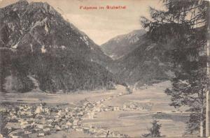 Stubaithal Austria Birdseye View Of City Antique Postcard K77670