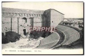 Old Postcard Orange Ancient Theater