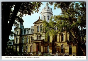 Legislative Building, Fredericton, New Brunswick, Chrome Postcard