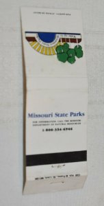 Missouri State Parks 20 Strike Matchbook Cover