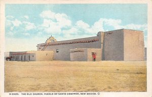 The Old Church Pueblo of Santo Domingo, New Mexico USA