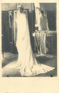 American born Eleanor Margaret Green Princess Viggo of Denmark 1924 bridal dress