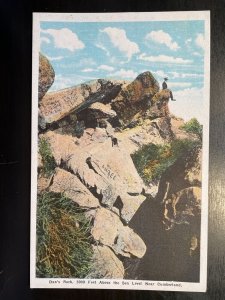 Vintage Postcard 1907-1915 Dan's Rock, State Park, Cumberland, Maryland