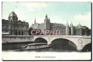 Old Postcard Paris La Conciergerie