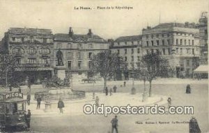 Place de la Republique Le Mans, France Unused 