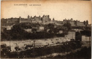 CPA Carcassonne Vue Generale FRANCE (1012782)