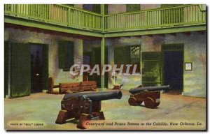 Postcard Old Courtyard Rooms and Prison in the Cabildo New Orleans