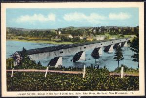 Hartland Bridge,Hartland,New Brunswick,Canada