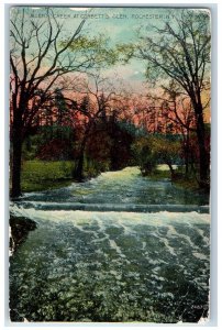 c1914 Scenic View Allen Creek Corbett Glen Rochester Oakfield New York Postcard