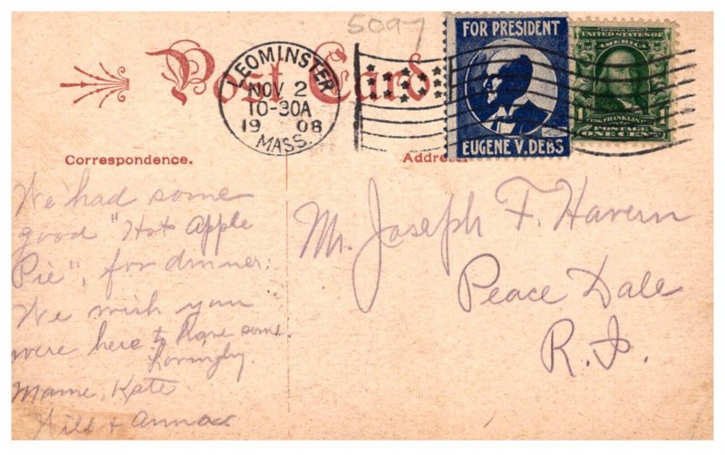 Massachusetts  Leominister Bird's Eye View