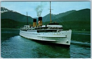 c1960s Vancouver, BC Princess Patricia Canadian Pacific Steamship Boat PC A241