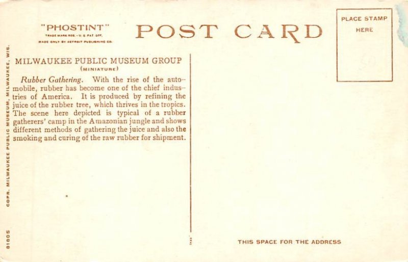 Mitchell Public Museum Rubber Gathering Milwaukee WI 
