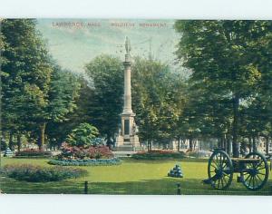 Divided-Back POSTCARD FROM Lawrence Massachusetts MA HM7721