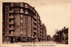 CPA AUBERVILLIERS La rue de La COURNEUVE (569406) 