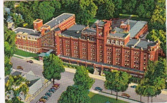 New York Clifton Springs Hospital and Clinic Aerial View