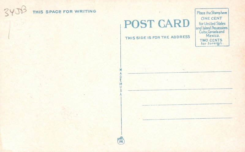 Vintage Postcard John Carter Memorial Library Brown University Providence RI