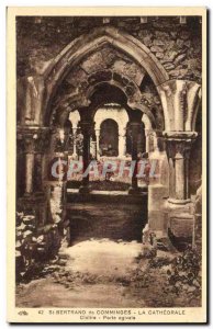 Saint Bertrand de Comminges Old Postcard The Cathedral Gate Gothic Cloister