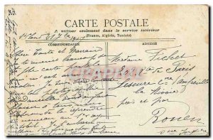 Old Postcard Paris Pont arts institute