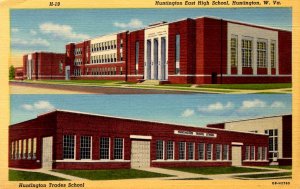 Huntington, West Virginia - The Huntington East High School & Trades School