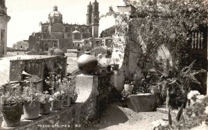 Vintage Postcard Photo View of Tasco Guerrero Mexico MX RPPC