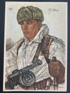 Mint Germany Picture Postcard Army Scout Leader