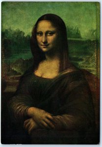 Postcard - Mona Lisa By Leonardo Da Vinci, Louvre Museum - Paris, France 